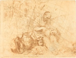 Tinker Le retameur. od Alphonse Legros