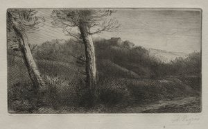 Cestovatel se natáhl na trávu od Alphonse Legros