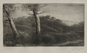 Cestovatel natažený na trávě, c. 1888. od Alphonse Legros