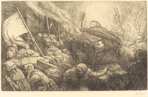 Triumf smrti: Proklamace od Alphonse Legros