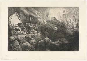 Triumf smrti: Proklamace od Alphonse Legros