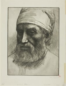 Dvě hlavy od Alphonse Legros