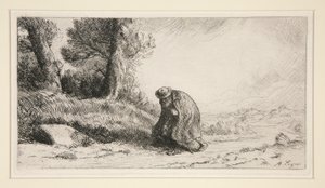 Pocestný od Alphonse Legros
