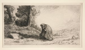 Pocestný od Alphonse Legros