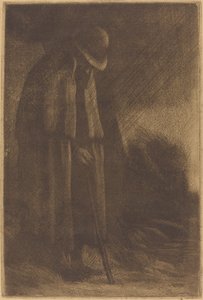 Cestovatel s úkrytem Cestovatel se ukrývá. od Alphonse Legros