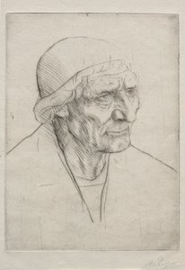 Hlava požehnání. od Alphonse Legros