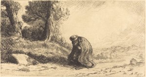 Vagabond pohybující se po pruhu Vagabond pohybující se po pruhu. od Alphonse Legros