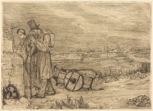 Tuláci z Montrouge od Alphonse Legros