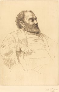 Val Prinsep, R.A. od Alphonse Legros