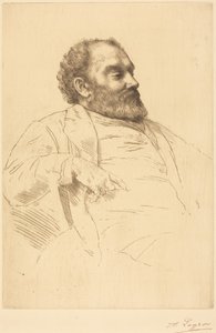 Val Prinsep, R.A. od Alphonse Legros