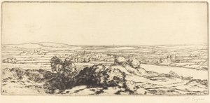 Údolí dun Údolí dun. od Alphonse Legros