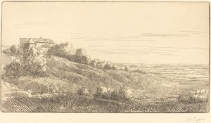 Údolí Veronne (La vallee de Veronne) od Alphonse Legros