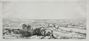 Údolí dun La Vallee des Dunes. od Alphonse Legros