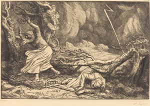 Oběti blesku Oběti blesku. od Alphonse Legros