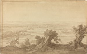 Pohled na rovinatou zemi od Alphonse Legros