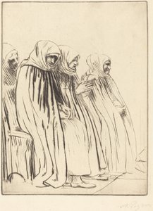Ženy z Bruselu Ženy z Brugg. od Alphonse Legros