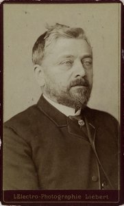 Portrét Gustava Eiffela 1832-1923, ca. 1886-1890.