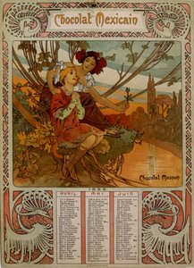 Závěsný od Alphonse Mucha