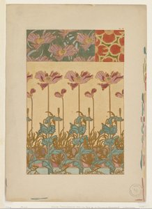 Dokumenty Decoratifs: Oriental Poppies od Alphonse Mucha