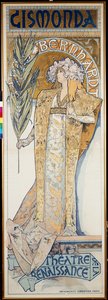 Gismonda, divadlo renesance, 1894 od Alphonse Mucha