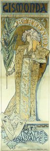 Gismonda, kolem roku 1894 od Alphonse Mucha