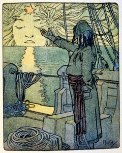 Ilustrace alphonse Muchy ke knize 