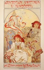 Zemská výstava V Ivancicích, 1913 od Alphonse Mucha