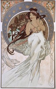 La Musique - od Muchy od Alphonse Mucha