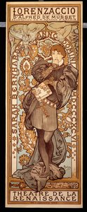 Lorenzaccio, 1896 od Alphonse Mucha
