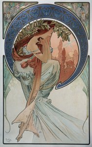 Poezie - od Muchy od Alphonse Mucha