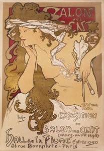Salon of the Sto, 1896 od Alphonse Mucha