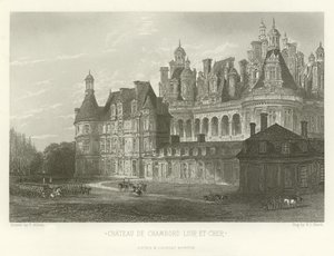 Zámek Chambord-Loir-et-Cher od Alphonse Marie de Neuville