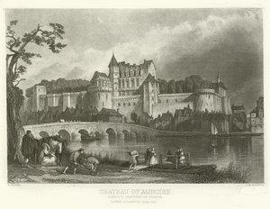 Zámek Amboise od Alphonse Marie de Neuville