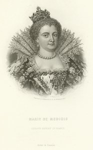 Marie de Medici od Alphonse Marie de Neuville