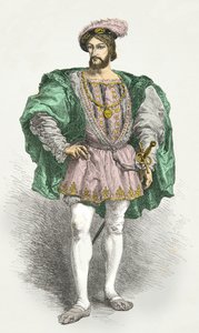 Portrét Françoise 1er (rytina) od Alphonse Marie de Neuville