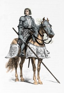 Portrét rytíře Bayarda (Rytina) od Alphonse Marie de Neuville