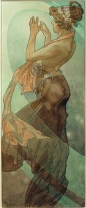 Abendstern od Alphonse Mucha