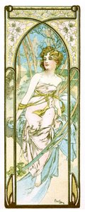 "Brightness of Day", 1899 od Alphonse Mucha