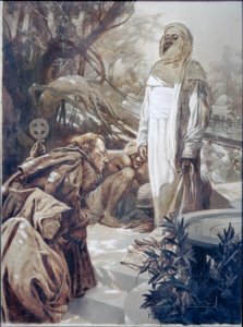 Historie Španělska, ilustrace od Alphonse Mucha