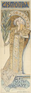 Gismonda, 1894-95 od Alphonse Mucha
