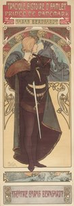 Hamlet, 1899 od Alphonse Mucha