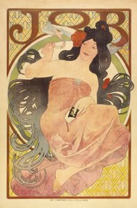 Job, kolem 1897-98 od Alphonse Mucha