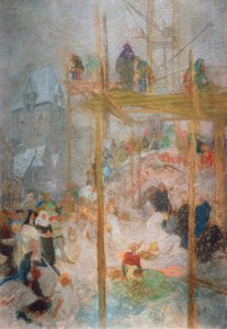 Johann Militsch von Kremsier / Studie pro Triptych v. A. Mucha od Alphonse Mucha