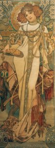 Podzim od Alphonse Mucha