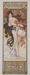 Roční období. Podzim, 1897. od Alphonse Mucha