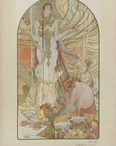Salammbô od Alphonse Mucha
