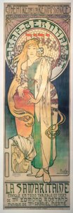 Sarah Bernhardt - Samaritán od Alphonse Mucha