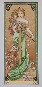Jaro ze série Les Saisons, 1900.