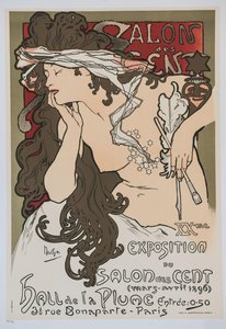 XX. výstava Salon des Cent, 1896. od Alphonse Mucha