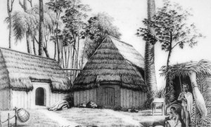 Dům náčelníka, Kalaimoku, 1819.